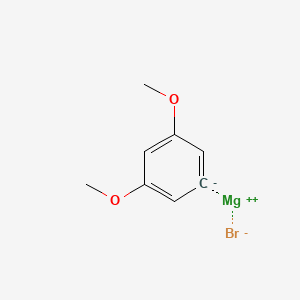molecular formula C8H9BrMgO2 B1601940 3,5-Dimethoxyphenylmagnesium bromide CAS No. 322640-05-1