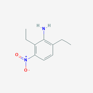 molecular formula C10H14N2O2 B1601944 2,6-Diethyl-3-nitroaniline CAS No. 103392-86-5