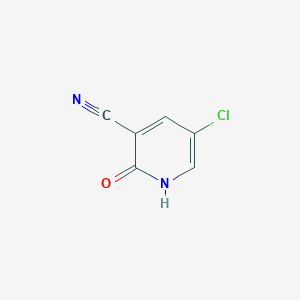 molecular formula C6H3ClN2O B1601947 5-Chloro-2-hydroxynicotinonitrile CAS No. 1048913-62-7