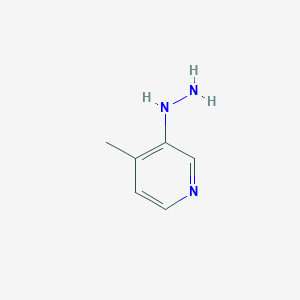 molecular formula C6H9N3 B1601954 3-Hydrazinyl-4-methylpyridine CAS No. 794569-03-2