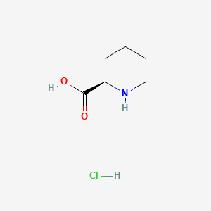 molecular formula C6H12ClNO2 B1601962 (R)-Piperidine-2-carboxylic acid hydrochloride CAS No. 38470-14-3
