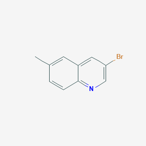 molecular formula C10H8BrN B1602003 3-溴-6-甲基喹啉 CAS No. 66438-78-6