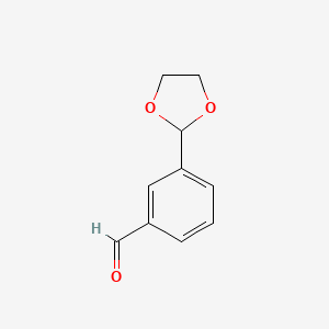 molecular formula C10H10O3 B1602004 3-(1,3-Dioxolan-2-yl)benzaldehyde CAS No. 68348-23-2
