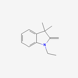 molecular formula C13H17N B1602007 1-Ethyl-3,3-dimethyl-2-methyleneindoline CAS No. 73718-62-4