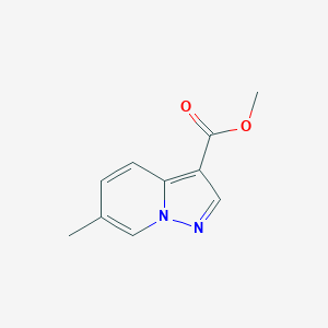 molecular formula C10H10N2O2 B1602018 Methyl 6-methylpyrazolo[1,5-a]pyridine-3-carboxylate CAS No. 127717-18-4