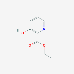 molecular formula C8H9NO3 B1602030 3-羟基吡啶酸乙酯 CAS No. 73406-50-5