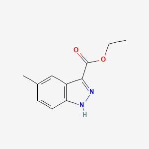 molecular formula C11H12N2O2 B1602036 5-メチル-1H-インダゾール-3-カルボン酸エチル CAS No. 1908-01-6