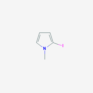molecular formula C5H6IN B1602047 2-Iodo-1-methylpyrrole CAS No. 34671-29-9