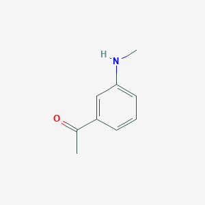 molecular formula C9H11NO B1602049 1-(3-(Methylamino)phenyl)ethanone CAS No. 42865-75-8