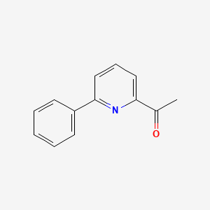 molecular formula C13H11NO B1602052 2-乙酰-6-苯基吡啶 CAS No. 59576-29-3