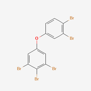 molecular formula C12H5Br5O B1602054 3,3',4,4',5-Pentabromodiphenyl ether CAS No. 366791-32-4