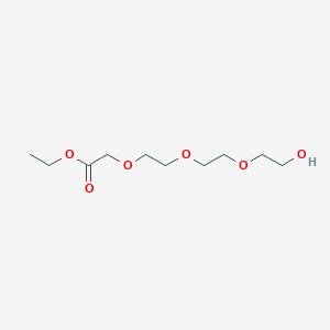 molecular formula C10H20O6 B1602057 Ethyl 2-(2-(2-(2-hydroxyethoxy)ethoxy)ethoxy)-acetate CAS No. 118988-04-8