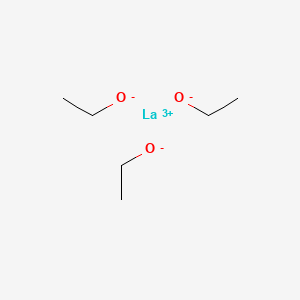molecular formula C6H15LaO3 B1602058 Lanthanum(III) ethoxide CAS No. 90397-54-9