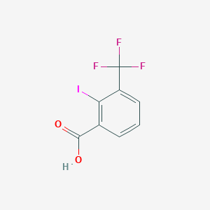 molecular formula C8H4F3IO2 B1602065 2-Iodo-3-(trifluoromethyl)benzoic acid CAS No. 766473-89-6