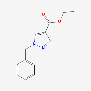 molecular formula C13H14N2O2 B1602077 ethyl 1-benzyl-1H-pyrazole-4-carboxylate CAS No. 150559-94-7
