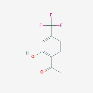 molecular formula C9H7F3O2 B1602083 1-(2-Hydroxy-4-(trifluoromethyl)phenyl)ethanone CAS No. 228572-69-8