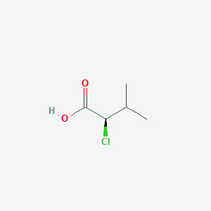 molecular formula C5H9ClO2 B1602086 (R)-2-氯-3-甲基丁酸 CAS No. 84918-96-7