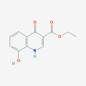B1602113 Ethyl 4,8-dihydroxyquinoline-3-carboxylate CAS No. 27333-37-5