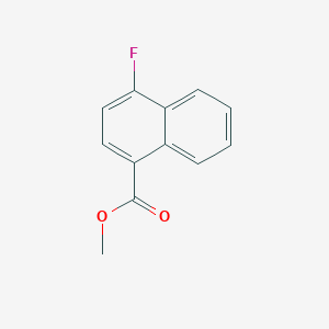 molecular formula C12H9FO2 B1602120 4-氟-1-萘甲酸甲酯 CAS No. 13772-56-0