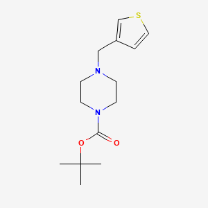 molecular formula C14H22N2O2S B1602178 1-Boc-4-(3-Thienylmethyl)piperazine CAS No. 77278-71-8
