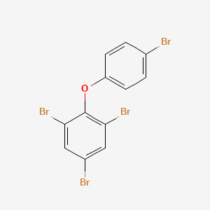 molecular formula C12H6Br4O B1602182 2,4,4',6-四溴联苯醚 CAS No. 189084-63-7