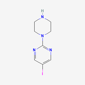 B1602190 5-Iodo-2-(piperazin-1-YL)pyrimidine CAS No. 95847-41-9