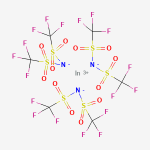 molecular formula C6F18InN3O12S6 B1602194 三（三氟甲磺酰亚胺）铟(III) CAS No. 460096-11-1