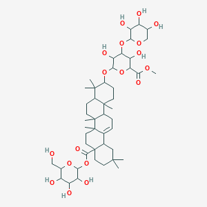 molecular formula C48H76O18 B1602199 苦瓜皂苷IIa CAS No. 95851-50-6