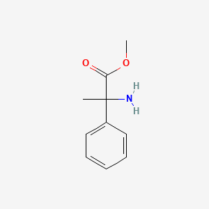 molecular formula C10H13NO2 B1602203 甲基2-氨基-2-苯基丙酸酯 CAS No. 4507-41-9