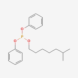 molecular formula C20H27O3P B1602204 异辛基二苯基亚磷酸酯 CAS No. 26401-27-4