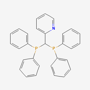 molecular formula C30H25NP2 B1602218 2-[双(二苯基膦基)甲基]吡啶 CAS No. 60398-55-2