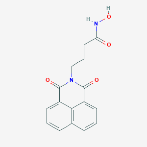 molecular formula C16H14N2O4 B160222 Nullscript CAS No. 300816-11-9