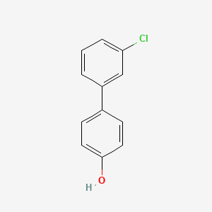 molecular formula C12H9ClO B1602238 4-(3-Chlorophenyl)phenol CAS No. 126485-57-2