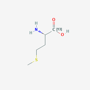 molecular formula C5H11NO2S B1602258 L-蛋氨酸-1-13C CAS No. 81202-04-2
