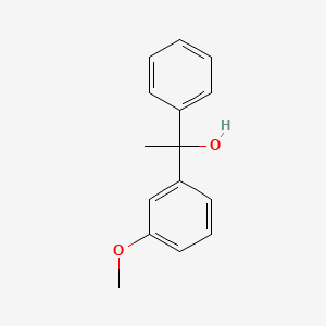 molecular formula C15H16O2 B1602262 1-(3-甲氧基苯基)-1-苯基乙醇 CAS No. 94001-64-6