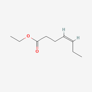 molecular formula C9H16O2 B1602269 庚酸乙酯(Z)-4- CAS No. 39924-27-1