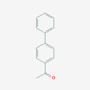 molecular formula C14H12O B160227 4-乙酰基联苯 CAS No. 92-91-1