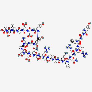 molecular formula C161H236N42O48 B1602274 Dynorphin B (1-29) CAS No. 84376-30-7