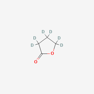 molecular formula C4H6O2 B1602337 gamma-Butyrolactone-d6 CAS No. 77568-65-1