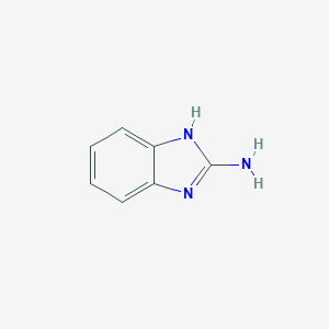 molecular formula C7H7N3 B160234 2-氨基苯并咪唑 CAS No. 934-32-7