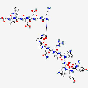 molecular formula C111H149N27O28 B1602343 厄拉替德 CAS No. 433922-67-9