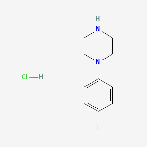 molecular formula C10H14ClIN2 B1602356 1-(4-Iodophenyl)piperazine hydrochloride CAS No. 624726-35-8
