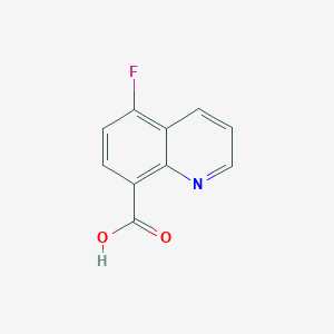 molecular formula C10H6FNO2 B1602364 5-氟喹啉-8-甲酸 CAS No. 926252-31-5