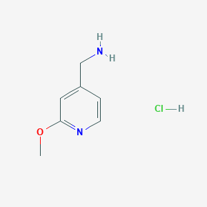 molecular formula C7H11ClN2O B1602368 (2-Methoxypyridin-4-yl)methanamine hydrochloride CAS No. 149532-90-1