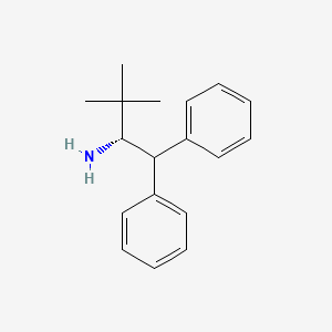 molecular formula C18H23N B1602387 (S)-(+)-2-Amino-3,3-dimethyl-1,1-diphenylbutane CAS No. 352535-91-2