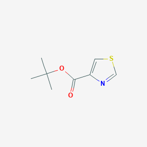 molecular formula C8H11NO2S B1602409 Tert-butyl 1,3-thiazole-4-carboxylate CAS No. 1037746-91-0