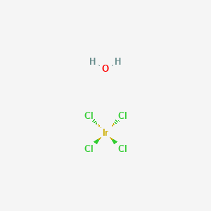 molecular formula Cl4H2IrO B1602427 四氯化铱(IV)水合物 CAS No. 207399-11-9