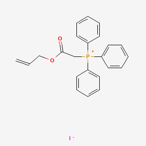 molecular formula C23H22IO2P B1602428 (Allyloxycarbonylmethyl)triphenylphosphonium iodide CAS No. 206557-04-2