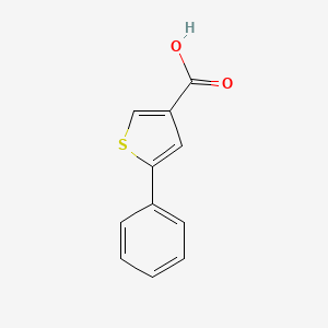 molecular formula C11H8O2S B1602442 5-フェニルチオフェン-3-カルボン酸 CAS No. 99578-58-2