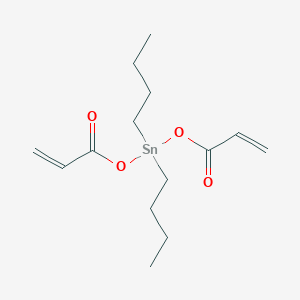 molecular formula C14H24O4Sn B1602452 双(丙烯酰氧基)二丁基锡 CAS No. 21843-46-9